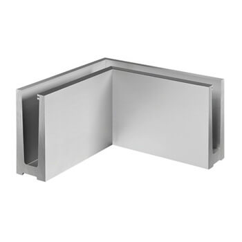 Glass balustrade base