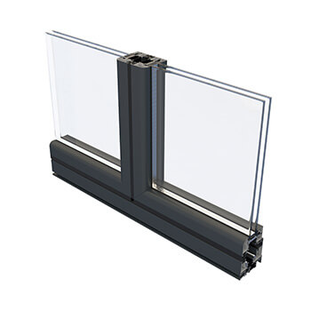 Aluminium visofold profile