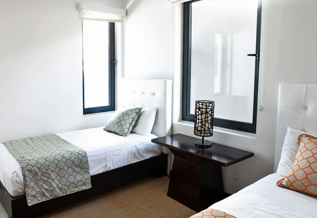 Anthracite grey aluminium windows